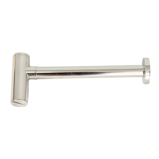 Contemporary Lavatory Trap Polished Nickel 1-1/4" with Wall Flange