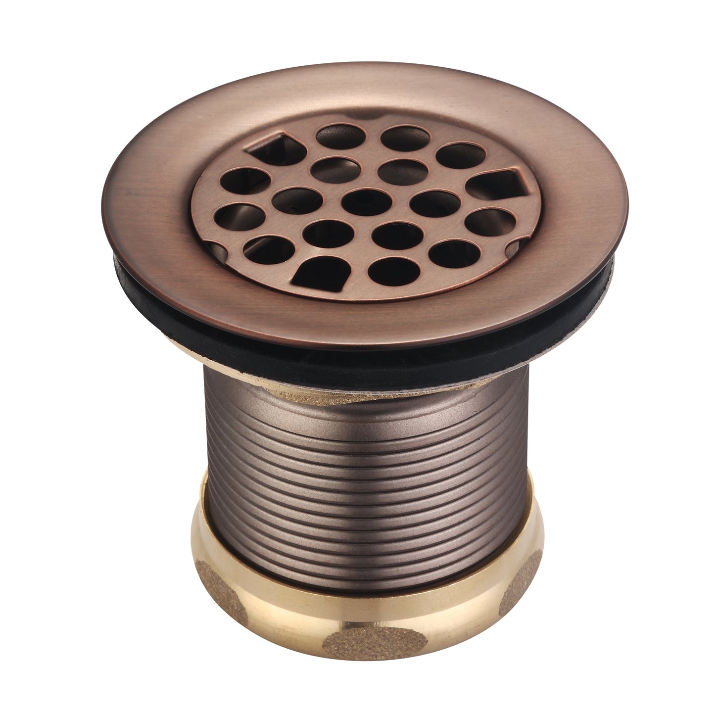Bar Sink Drain 2" with Steel Grid Oil Rubbed Bronze