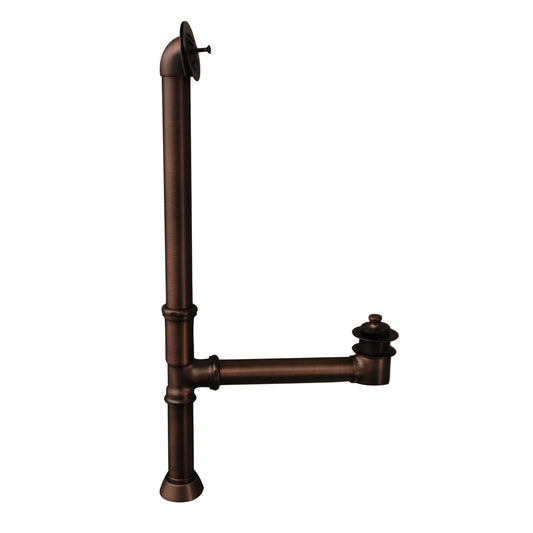 Freestanding Tub Leg Drain & Overflow Kit in Oil Rubbed Bronze