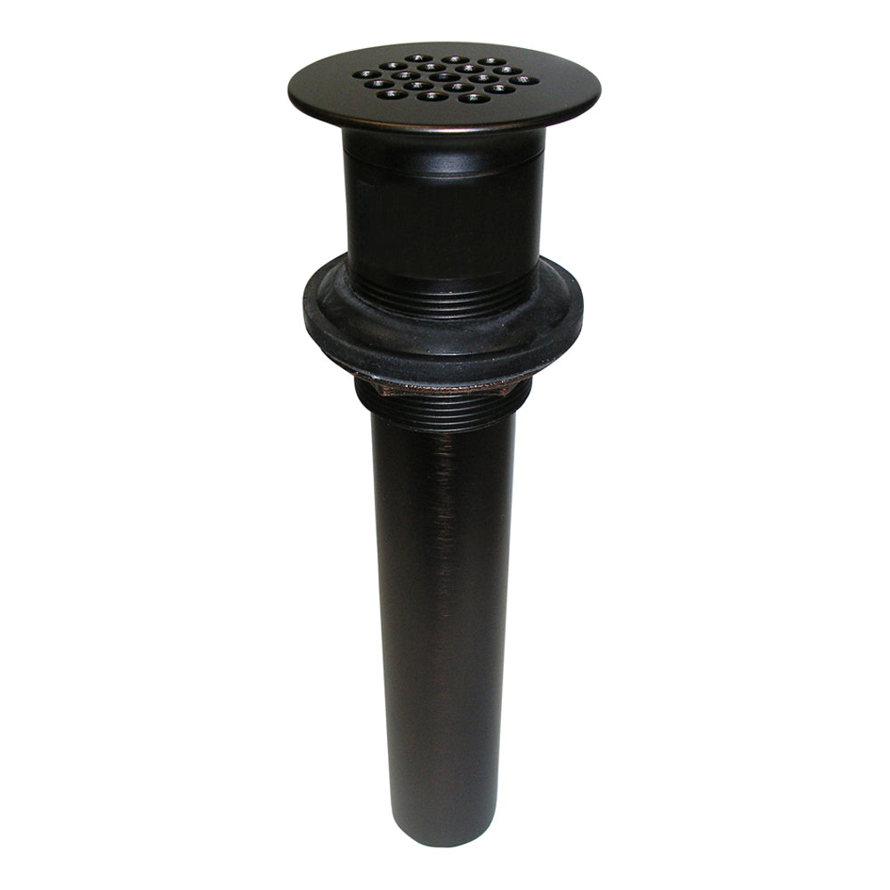 Bathroom Sink Grid Drain 1-1/4" No Overflow Oil Rubbed Bronze