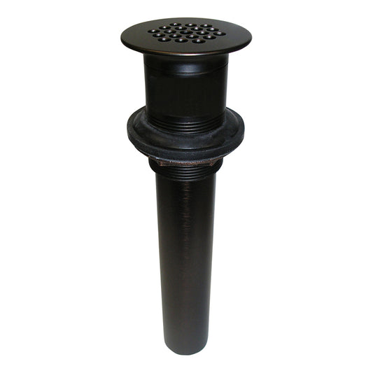 Bathroom Sink Grid Drain 1-1/4" No Overflow Oil Rubbed Bronze