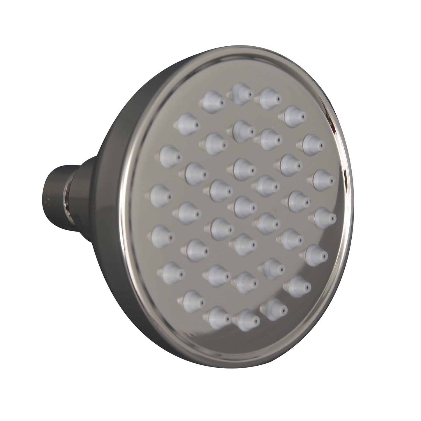 Trapp 4" Round Silicon Nozzle Rainfall Shower Head Polished Nickel