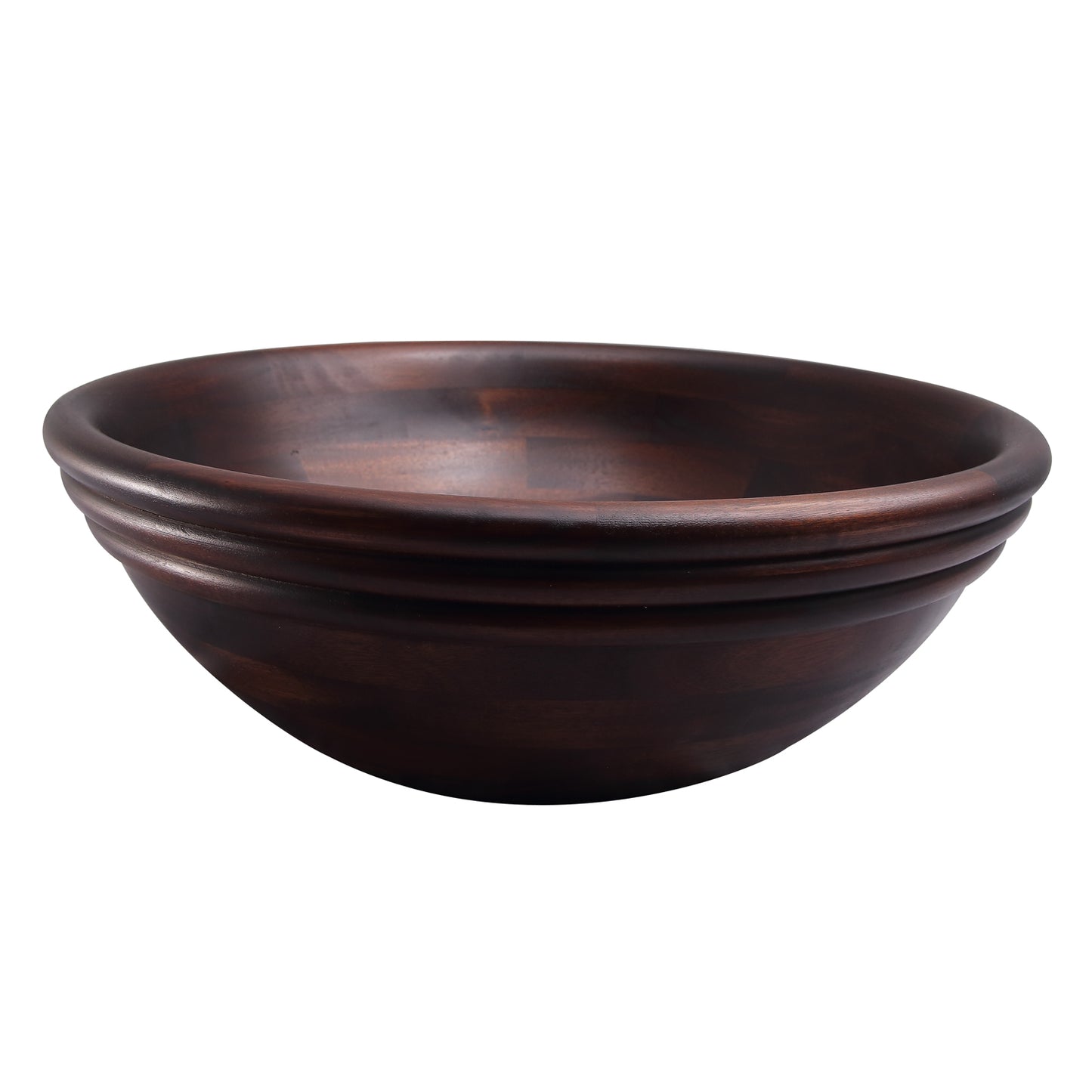 Corcora Mahogany Vessel Sink 17-1/8" Round with Natural  Finish