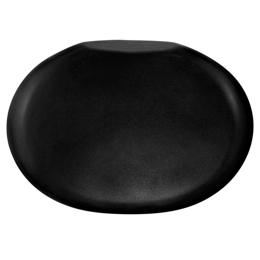 Neck Gel 10" Oval Bath Pillow Black