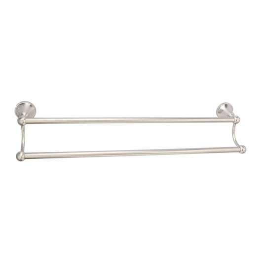Gleason Double Towel Bar 24" Brushed Nickel