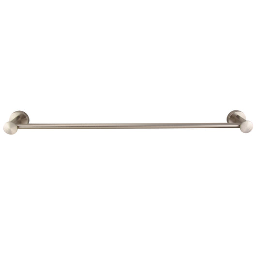 Plumer Towel Bar 18" Brushed Nickel