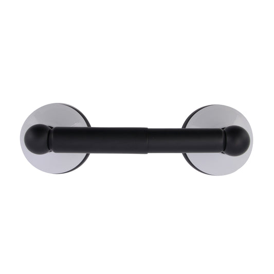 Anja Toilet Paper Holder in Matt Black