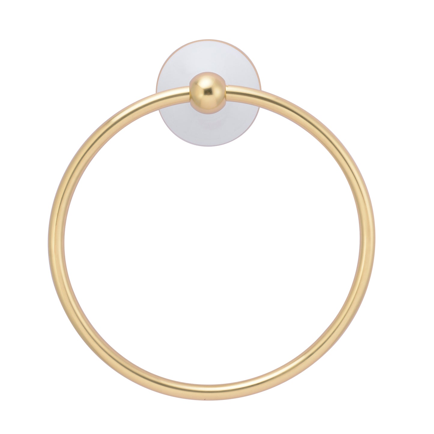 Anja Towel Ring in Antique Brass
