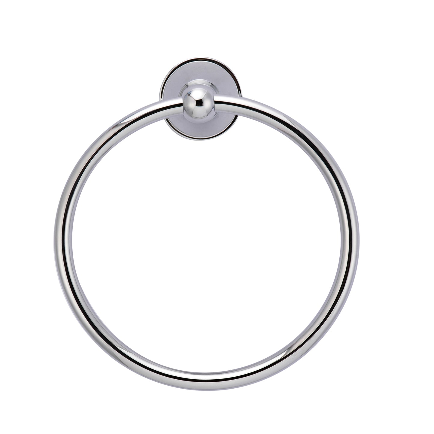 Gleason Towel Ring in Polished Chrome