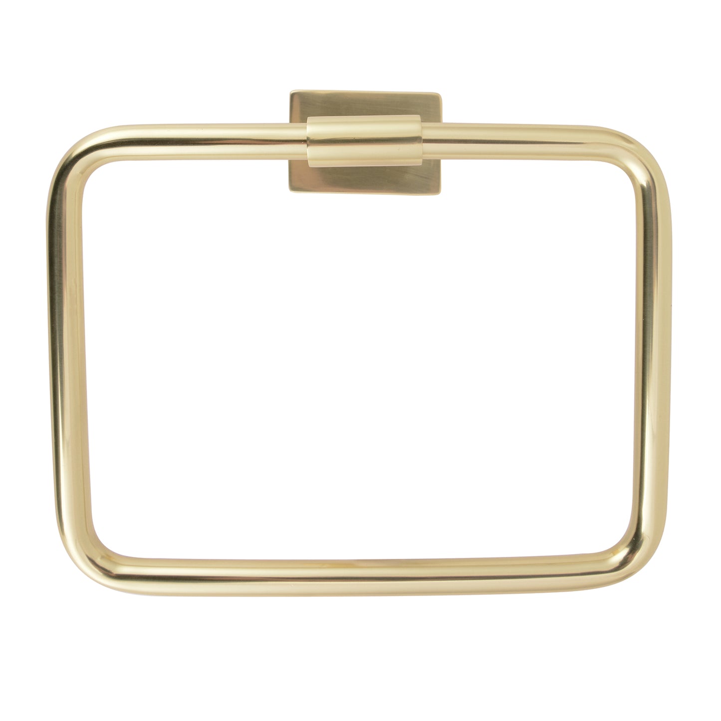 Nayland Towel Ring in Antique Brass