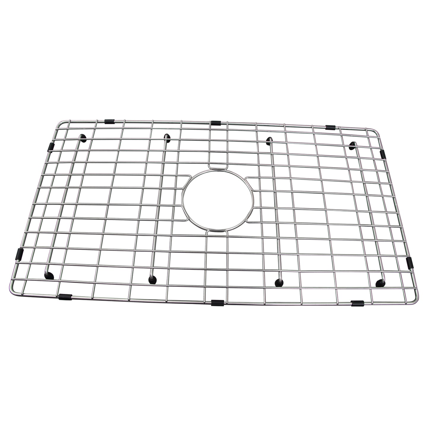 Stainless Steel Wire Grid 30" Felicity 30″ Fluted Farmer Sink