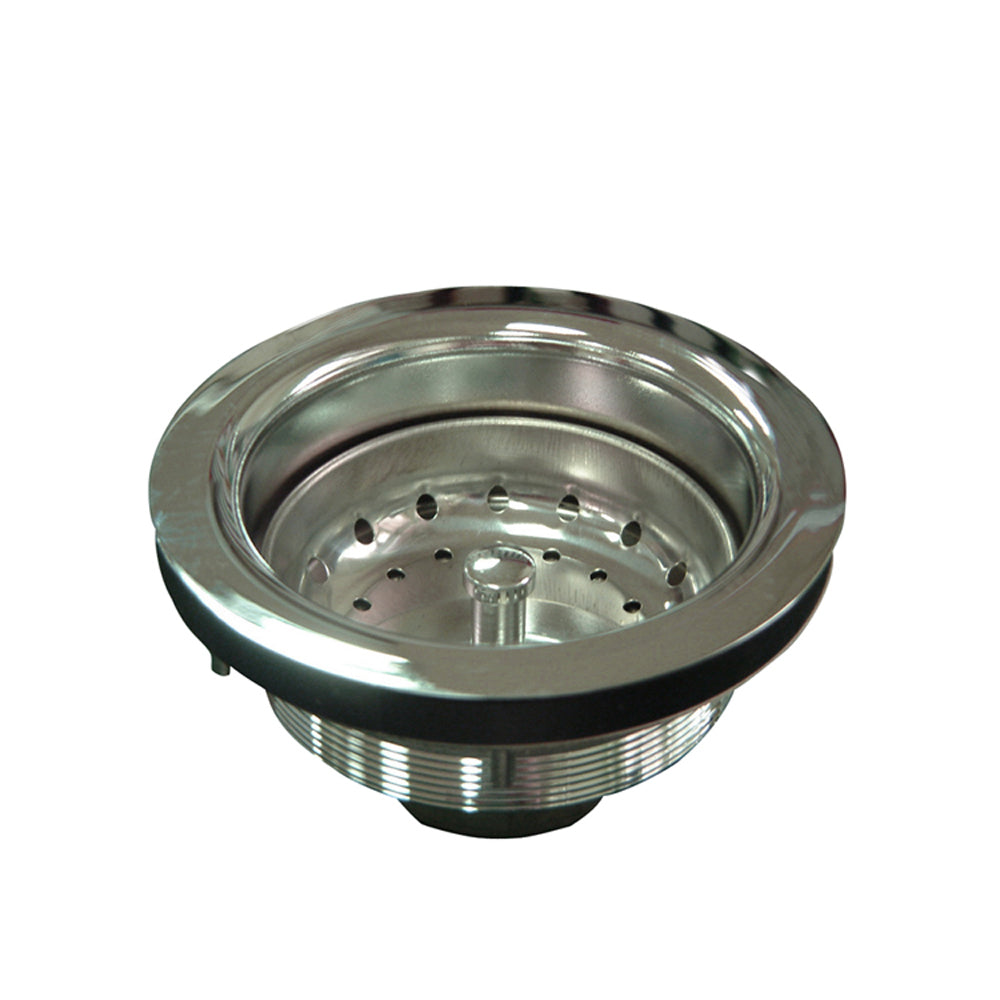 Kitchen Sink Drain Standard 3 1/2" Polished Chrome