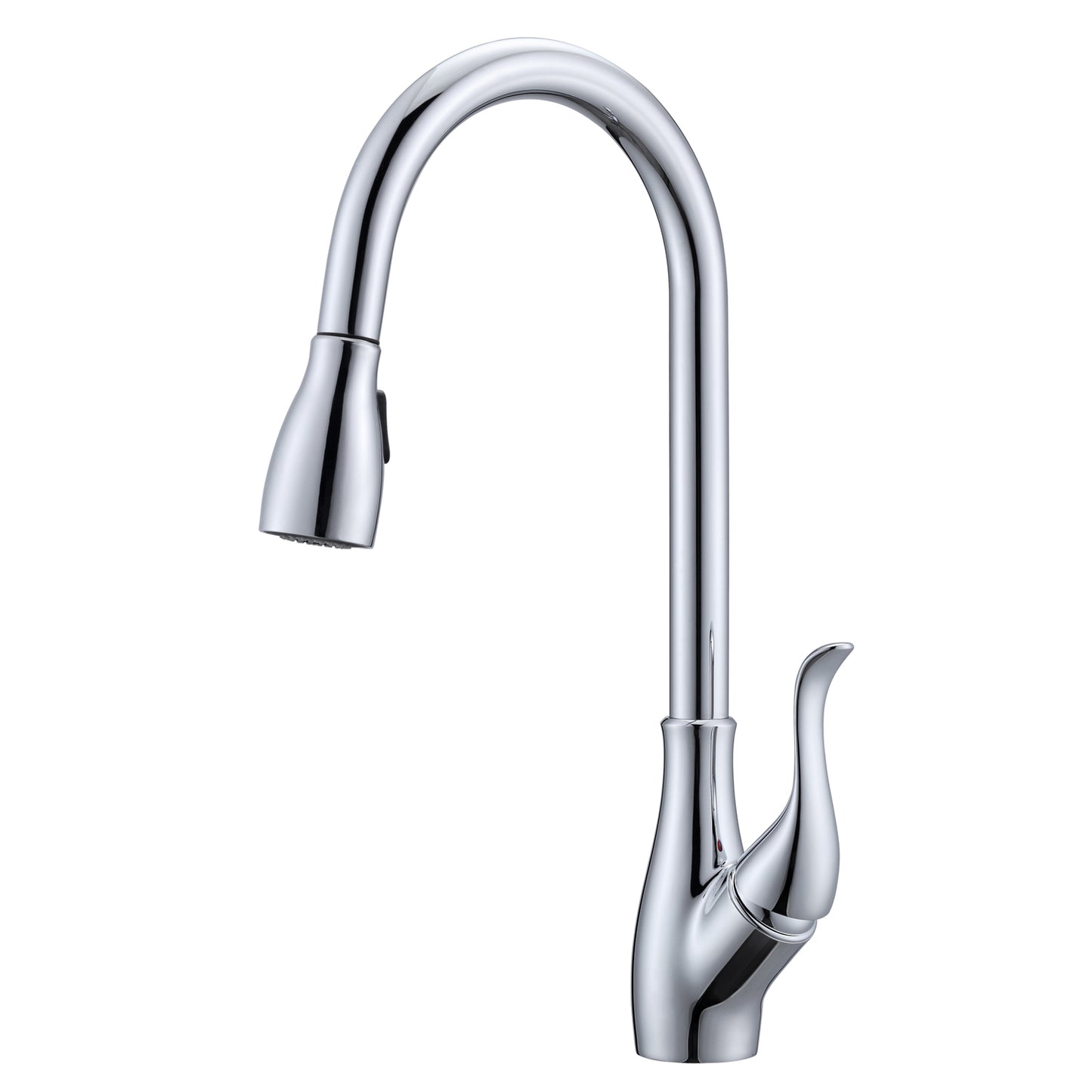 Casoria Pull-down Kitchen Faucet with Hose, Polished Chrome