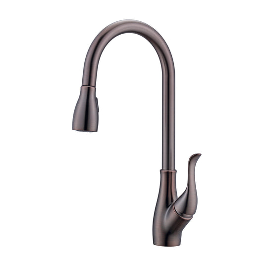 Casoria Pull-down Kitchen Faucet with Hose, Oil Rubbed Bronze