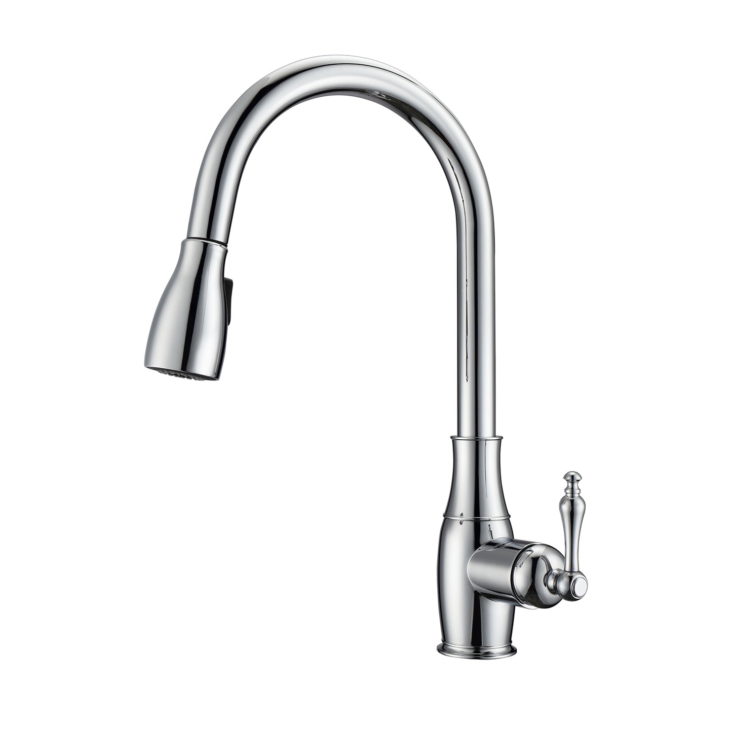 Cullen 1 Kitchen Faucet, Pull-Out Sprayer, Single Lever Handle, Chrome