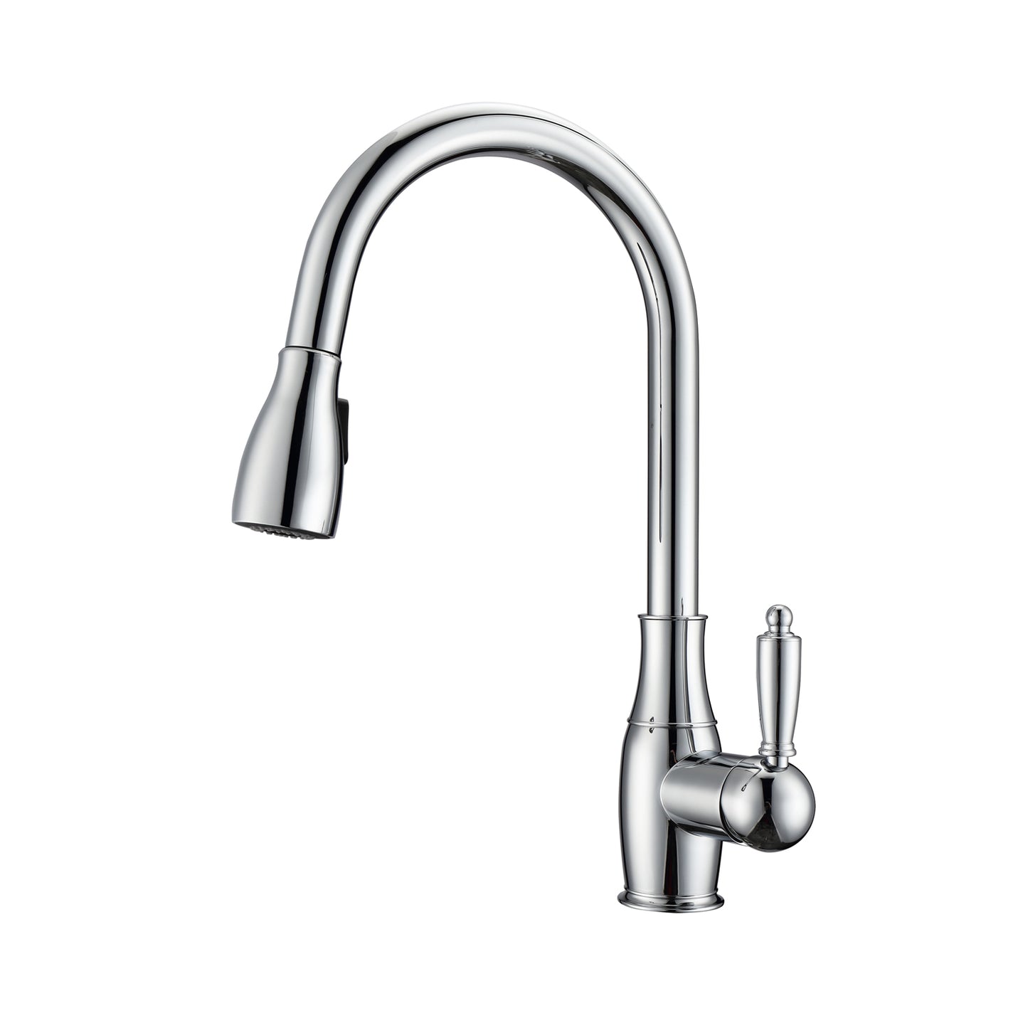 Cullen 2 Kitchen Faucet, Pull-Out Sprayer, Single Lever Handle, Chrome