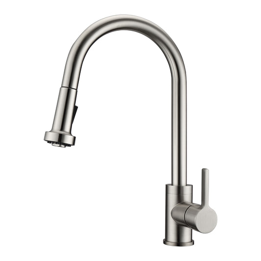 Fairchild 1 Kitchen Faucet, Pull-Out Sprayer, Single Lever Handle, Brushed Nickel