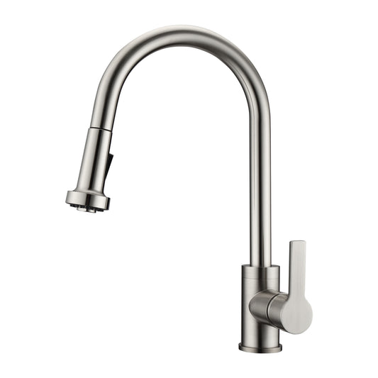 Fairchild 2 Kitchen Faucet, Pull-Out Sprayer, Single Lever Handle, Brushed Nickel