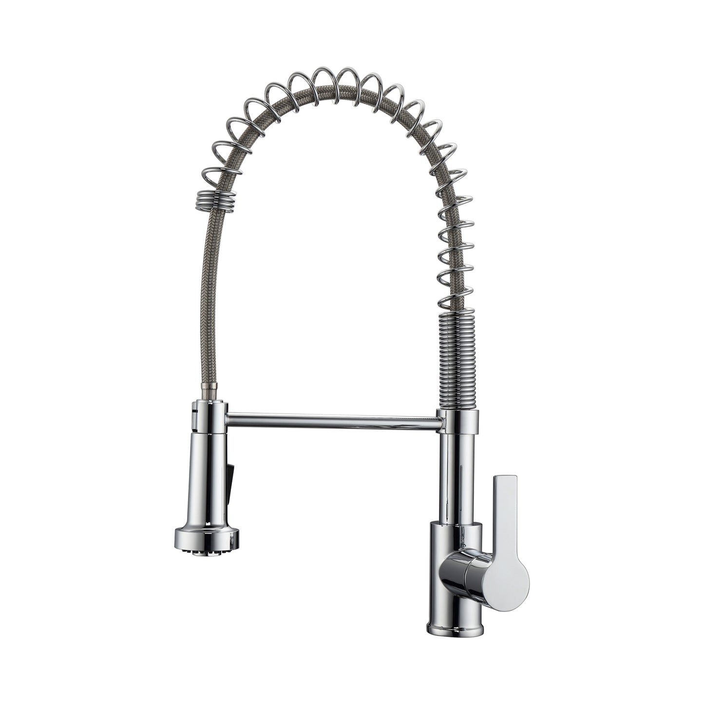 Niall 2 Kitchen Faucet, Spring, Pull-out Sprayer, Lever Handle, Chrome