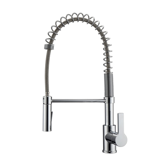 Nikita 2 Kitchen Faucet, Spring, Pull-out Sprayer, Lever Handle, Chrome