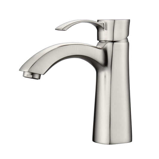Elyria Single Handle Bathroom Faucet - Brushed Nickel