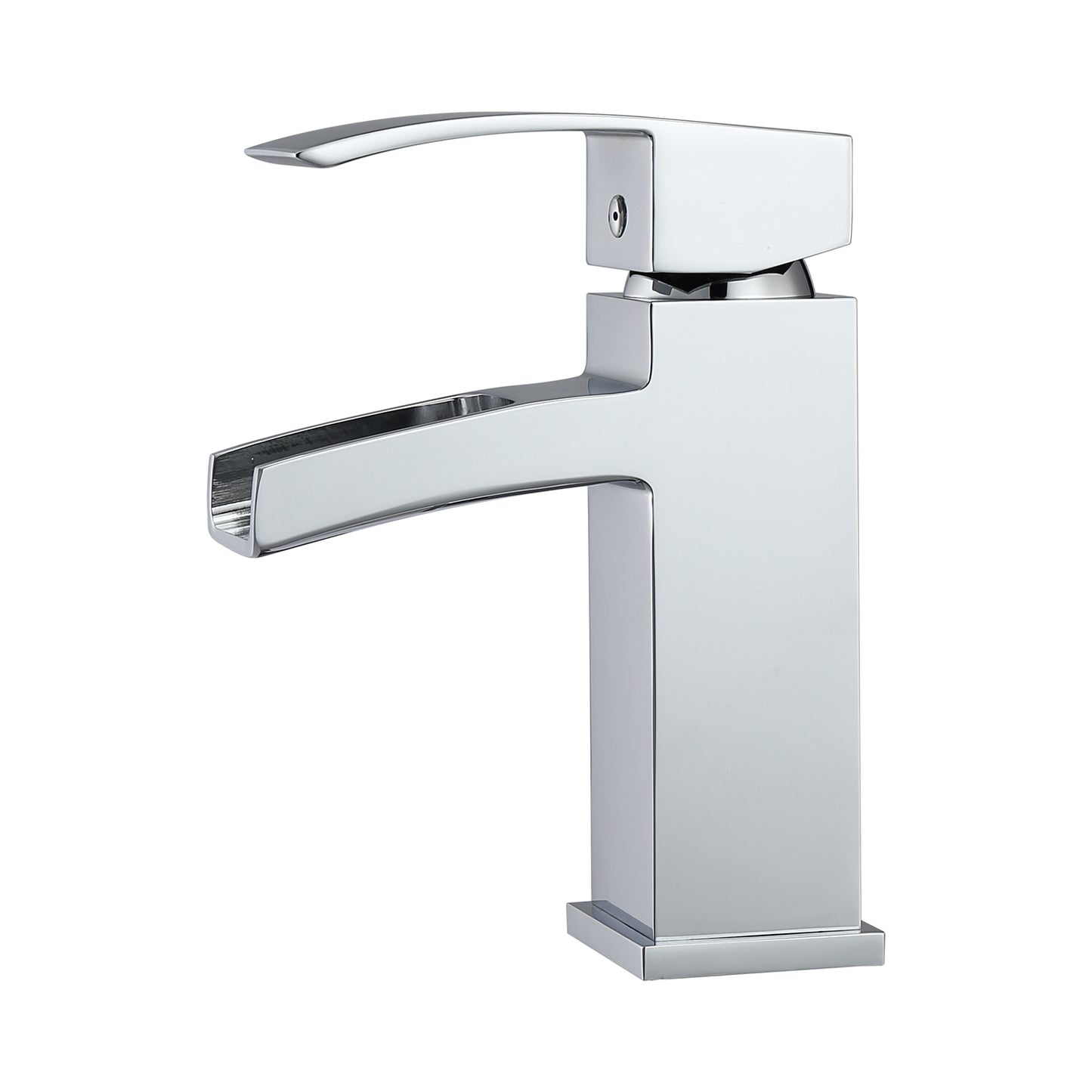 Dario Single Handle Waterfall Style Faucet - Chrome