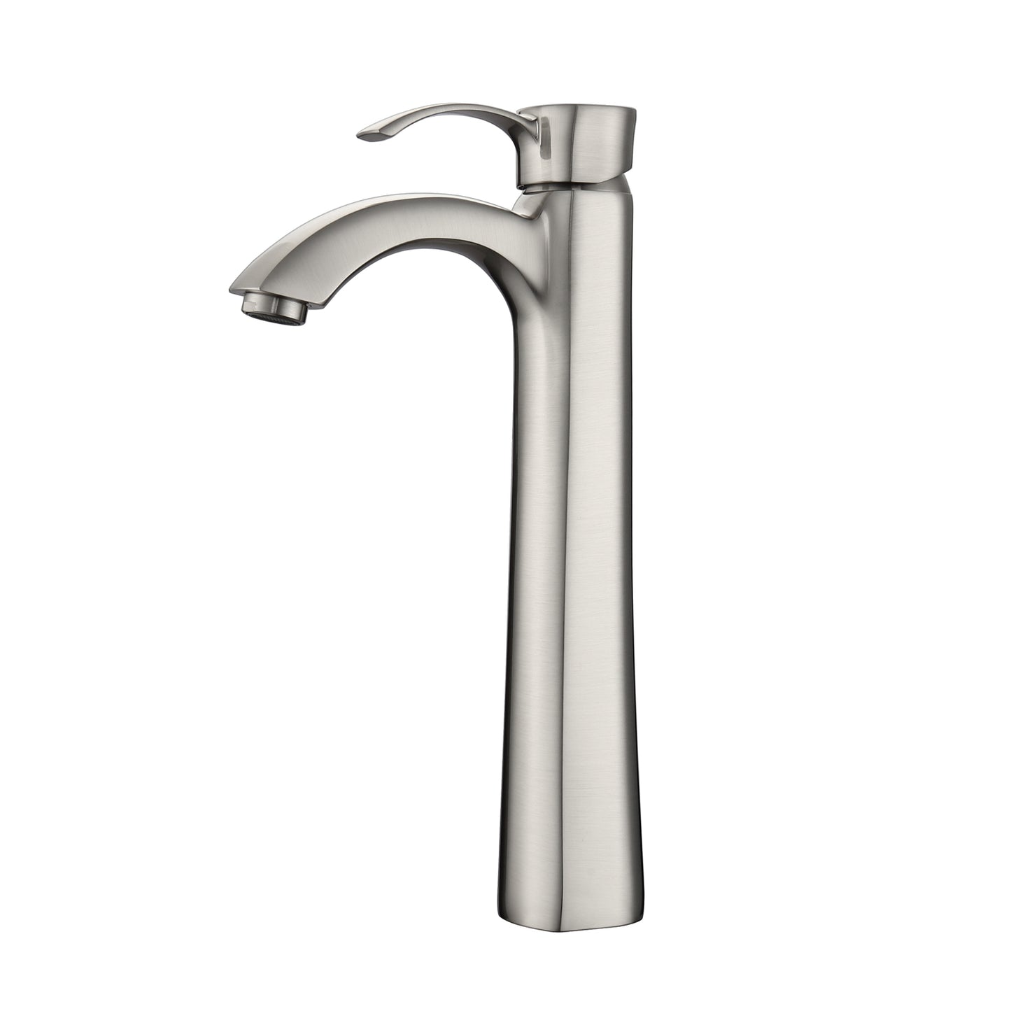 Elyria Single Handle Vessel Faucet - Brushed Nickel